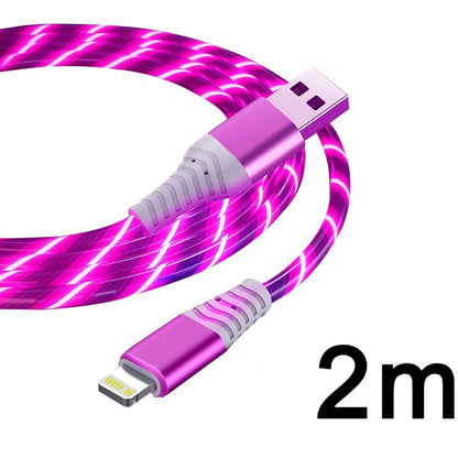 Flow Luminous Cable - USB Type C or Lightning