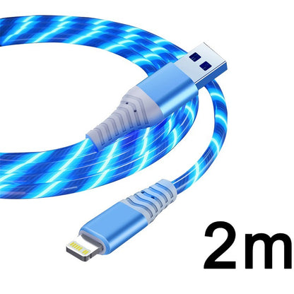 Flow Luminous Cable - USB Type C or Lightning