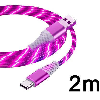 Flow Luminous Cable - USB Type C or Lightning