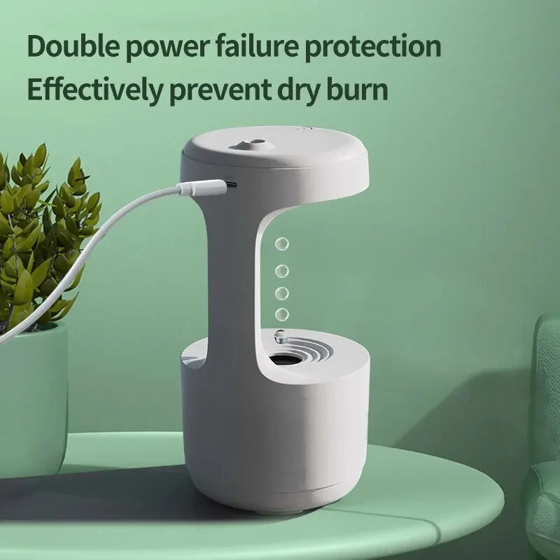 Anti-Gravity Water Droplet Air Humidifier