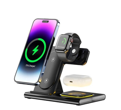 3-in-1 Wireless Charging Stand - iPhone or Samsung